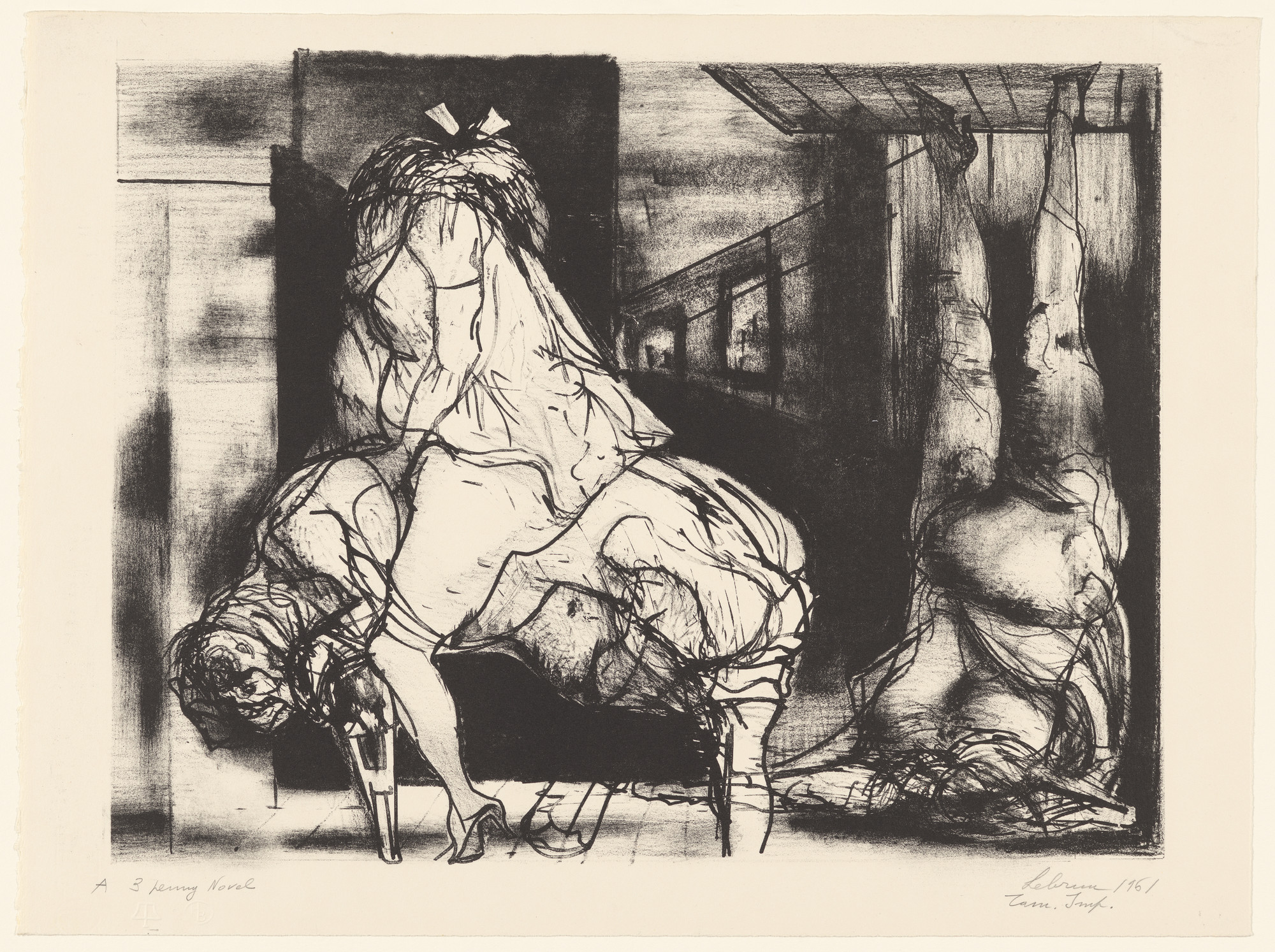 Rico Lebrun. Brecht's Three-Penny Novel - A