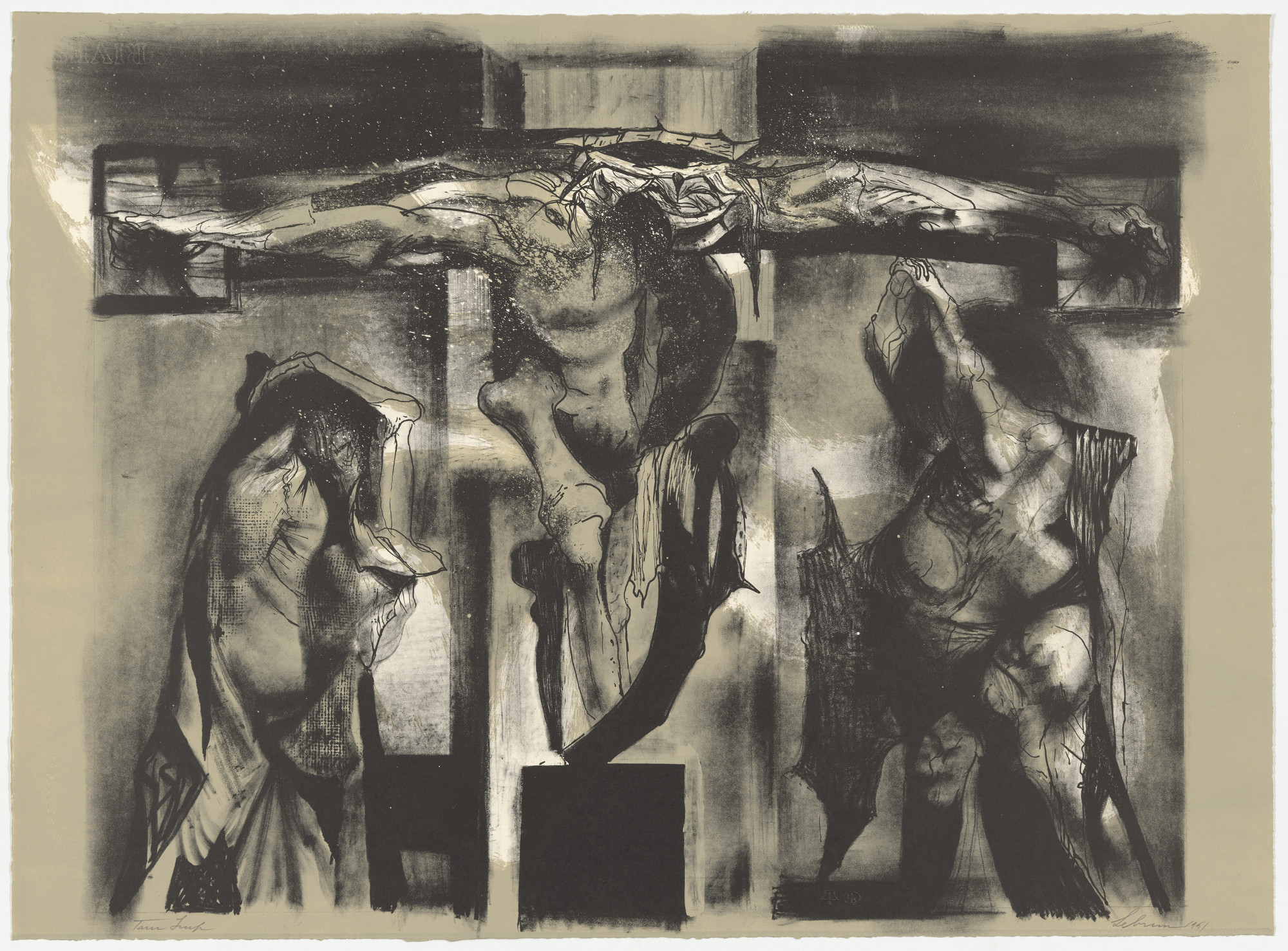 Rico Lebrun. Grunewald Study II