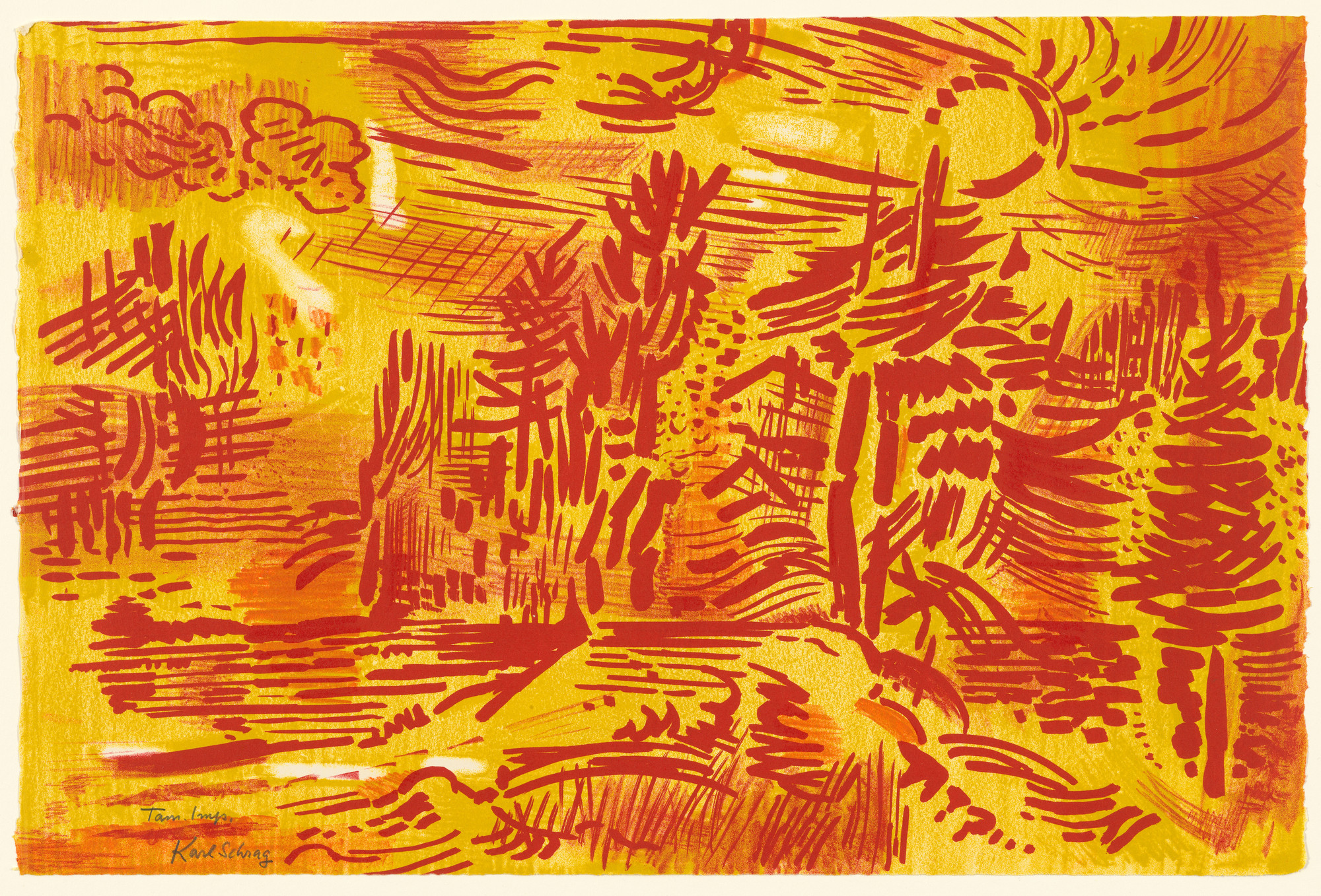 Karl Schrag. Path of the Sun. 1962