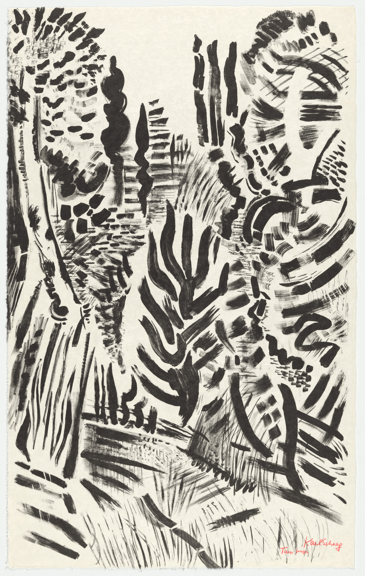 Karl Schrag. Overgrown Path