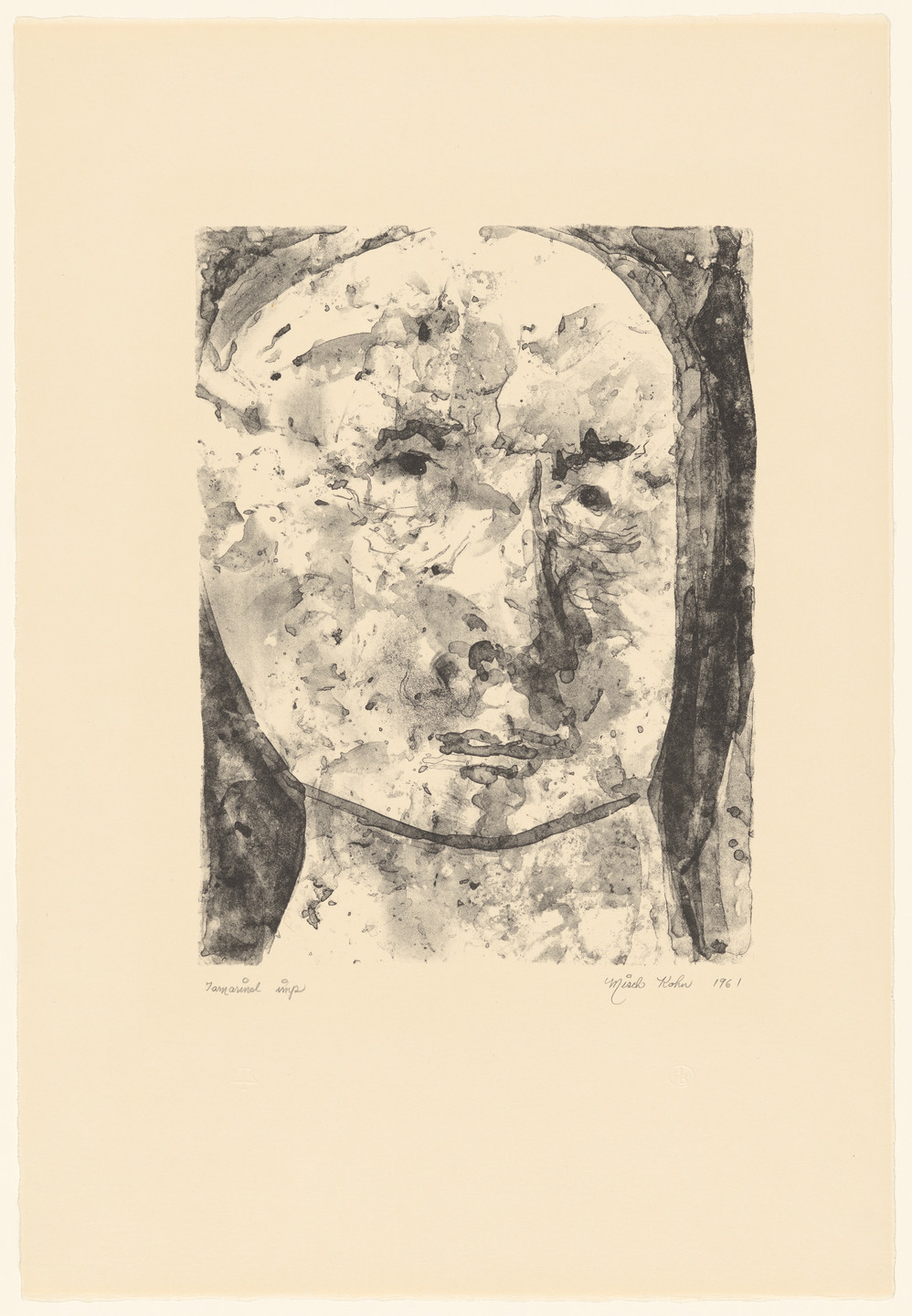 Misch Kohn. Head. 1961