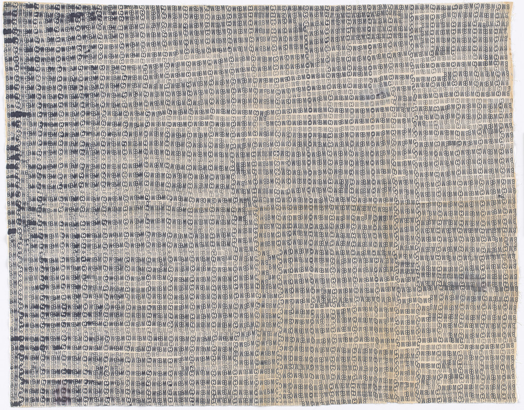 Untitled (BMC.145, BMC Laundry Stamp), Ruth Asawa, c. 1948–49