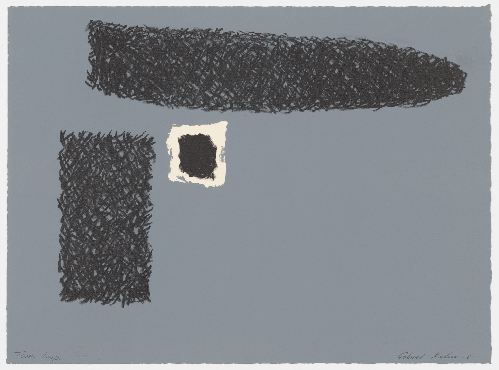 Gabriel Kohn. Untitled. 1963