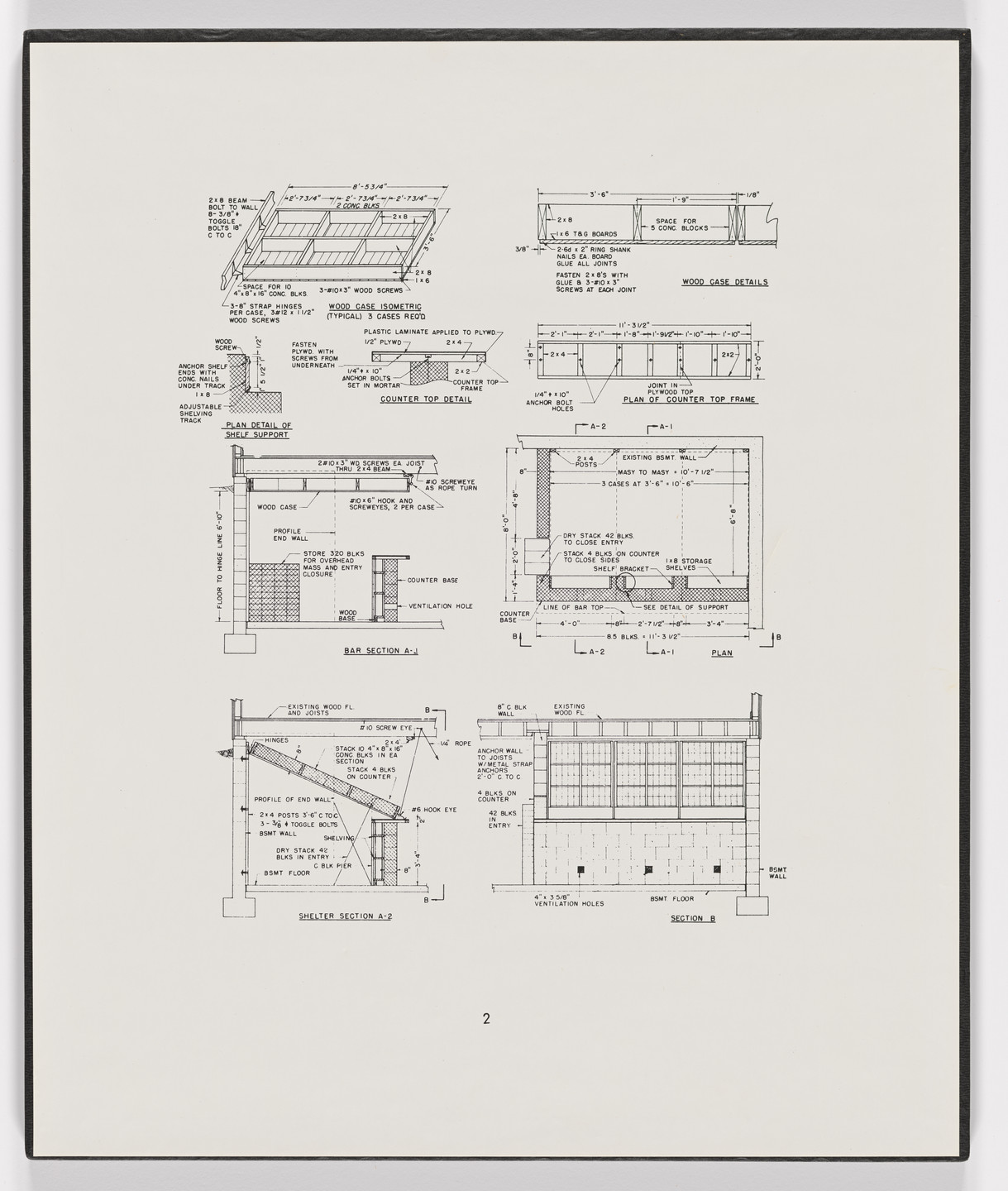 Michael Smith. Government Approved Home Fallout Shelter Snack Bar. 1983/2023