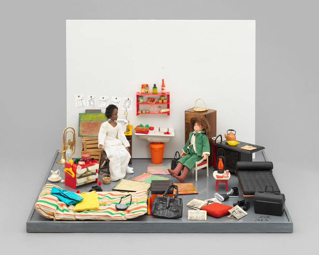 The Studio Visit, Janet Olivia Henry, 1983