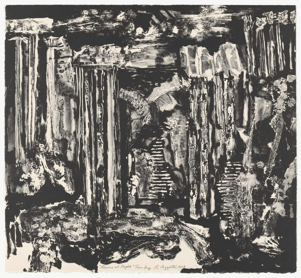 Ruins at Night