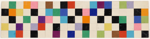Ellsworth Kelly. Study for a Mural in a Hundred Panels. 1951