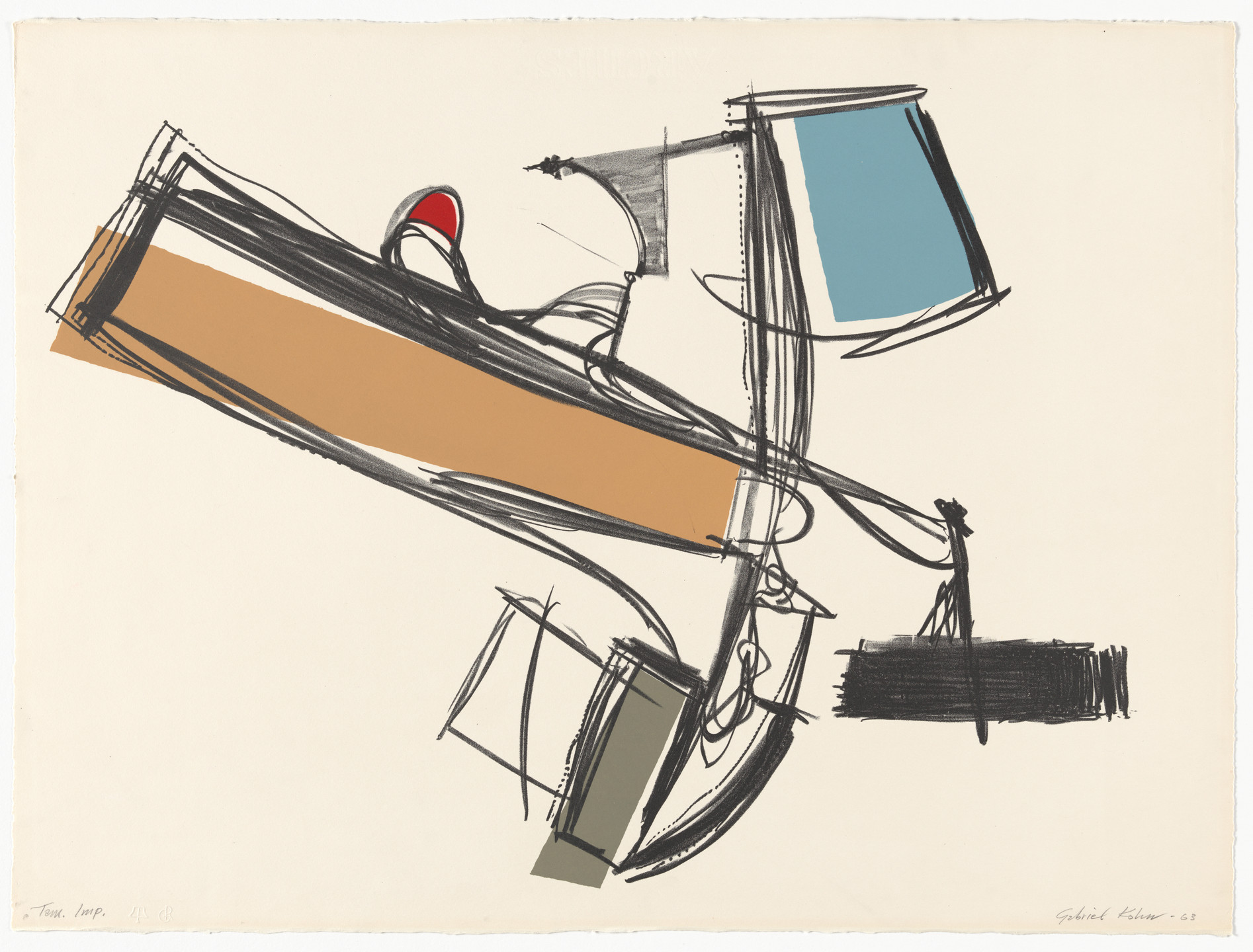 Gabriel Kohn. Untitled. 1963