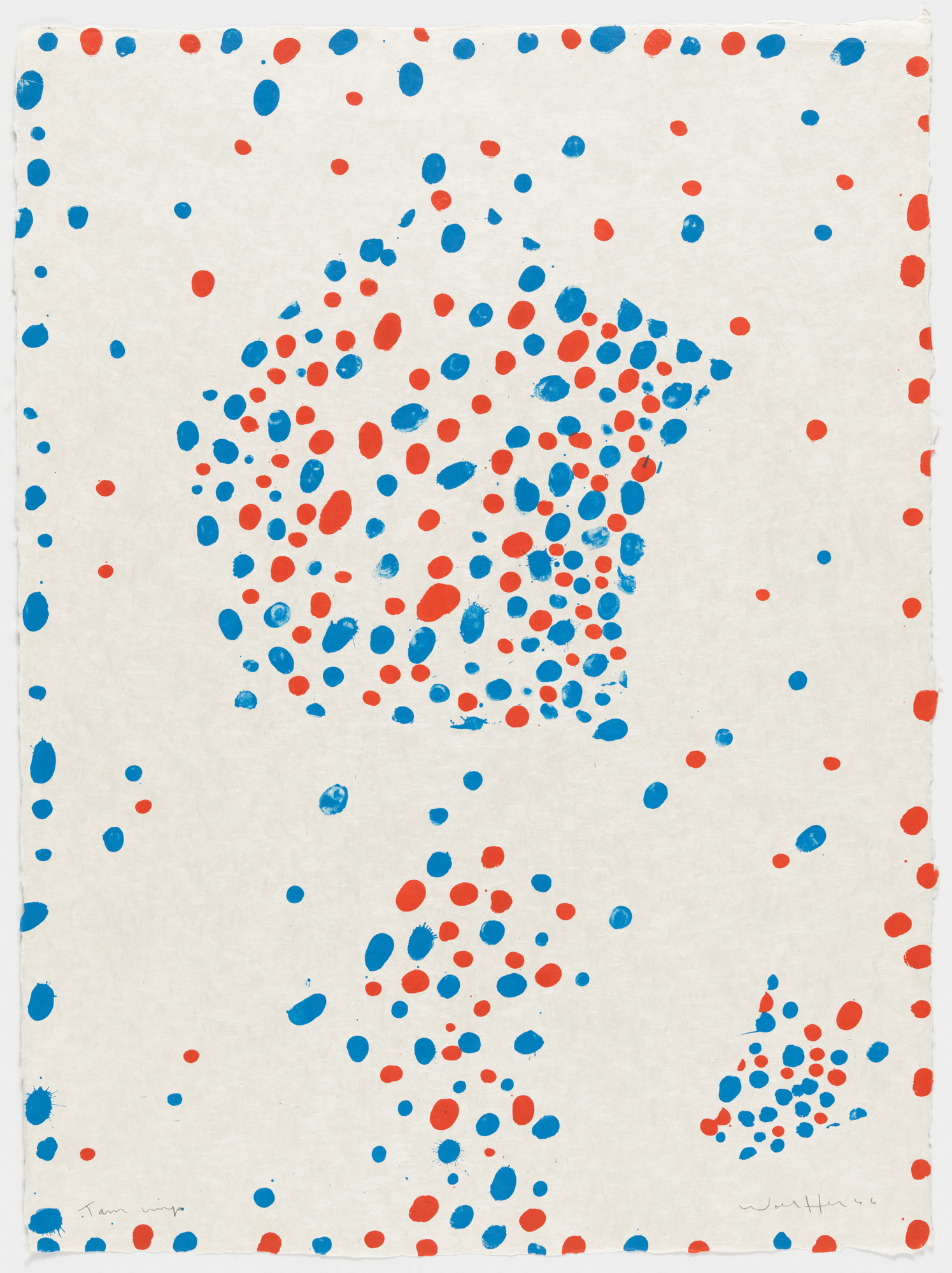 Emerson Woelffer. Untitled