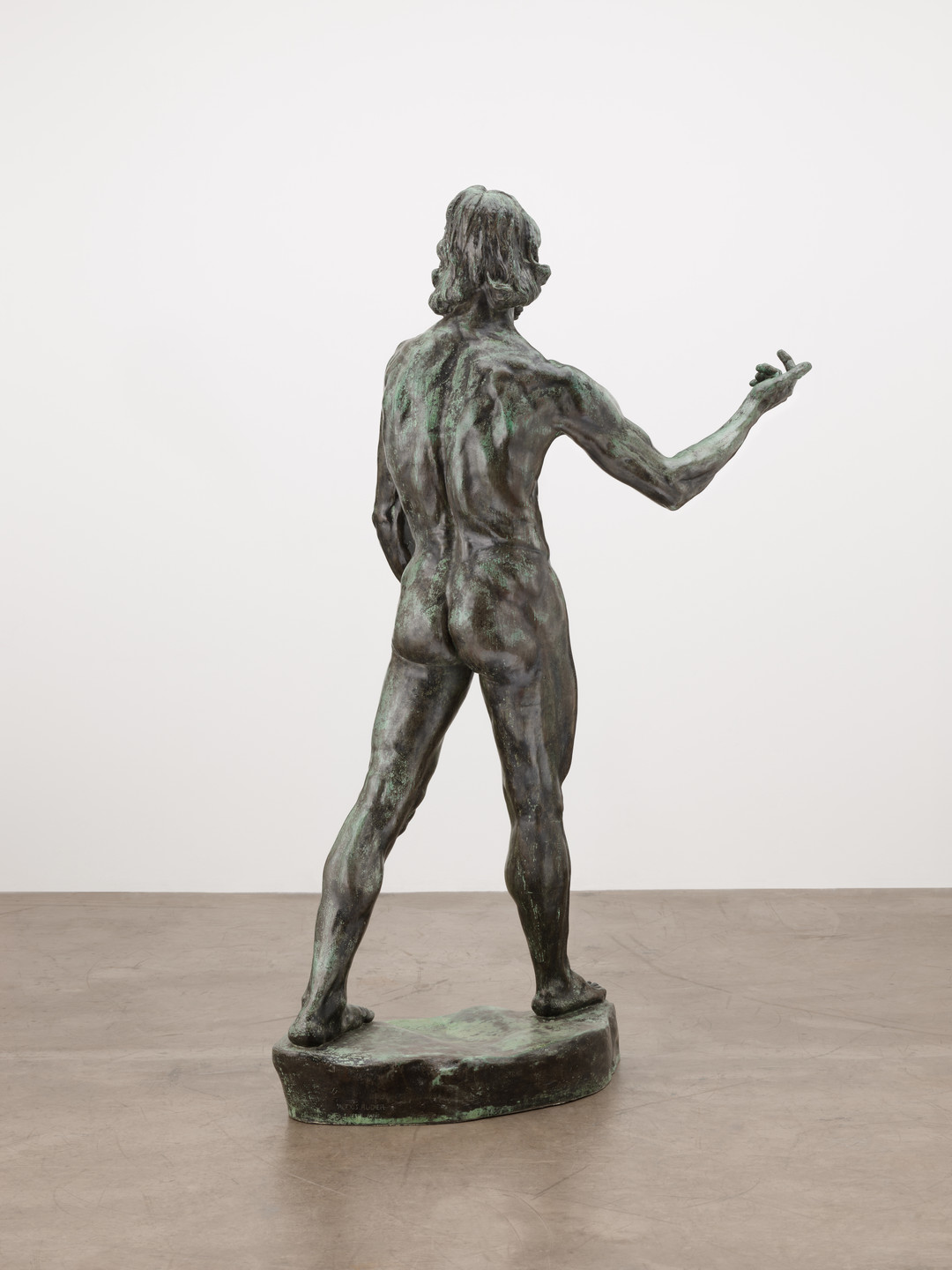 Auguste Rodin. St. John the Baptist Preaching. 1878-80 (cast 1921)