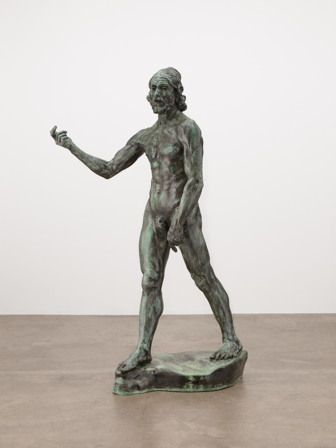 Auguste Rodin. St. John the Baptist Preaching. 1878-80 (cast 1921)