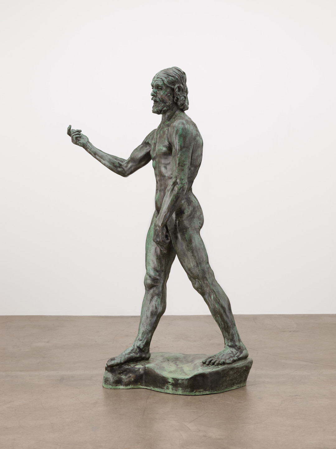 Auguste Rodin. St. John the Baptist Preaching. 1878-80 (cast 1921)