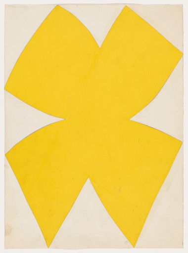 Ellsworth Kelly. Study for City Island. 1958