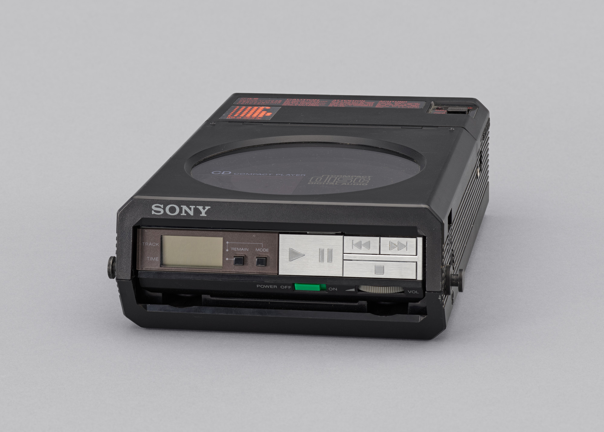 Sony Corporation, Tokyo. &#34;Discman&#34; Portable Compact Disc Player (model D-50). 1984