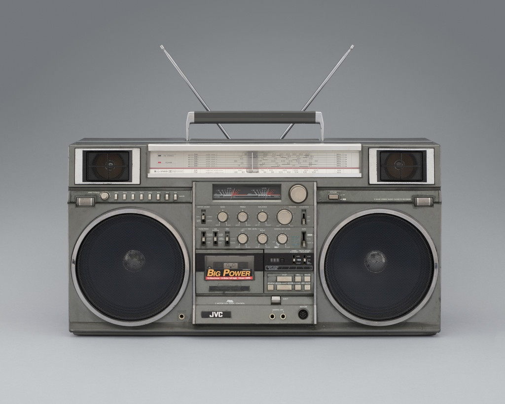 "Boombox" portable audio system (model M-90)