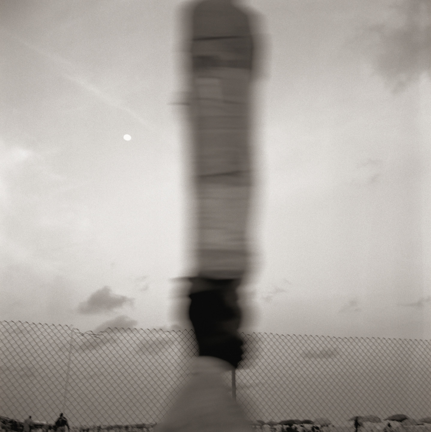Akinbode Akinbiyi. Bar Beach, Victoria Island, Lagos from the series Sea Never Dry. 2004