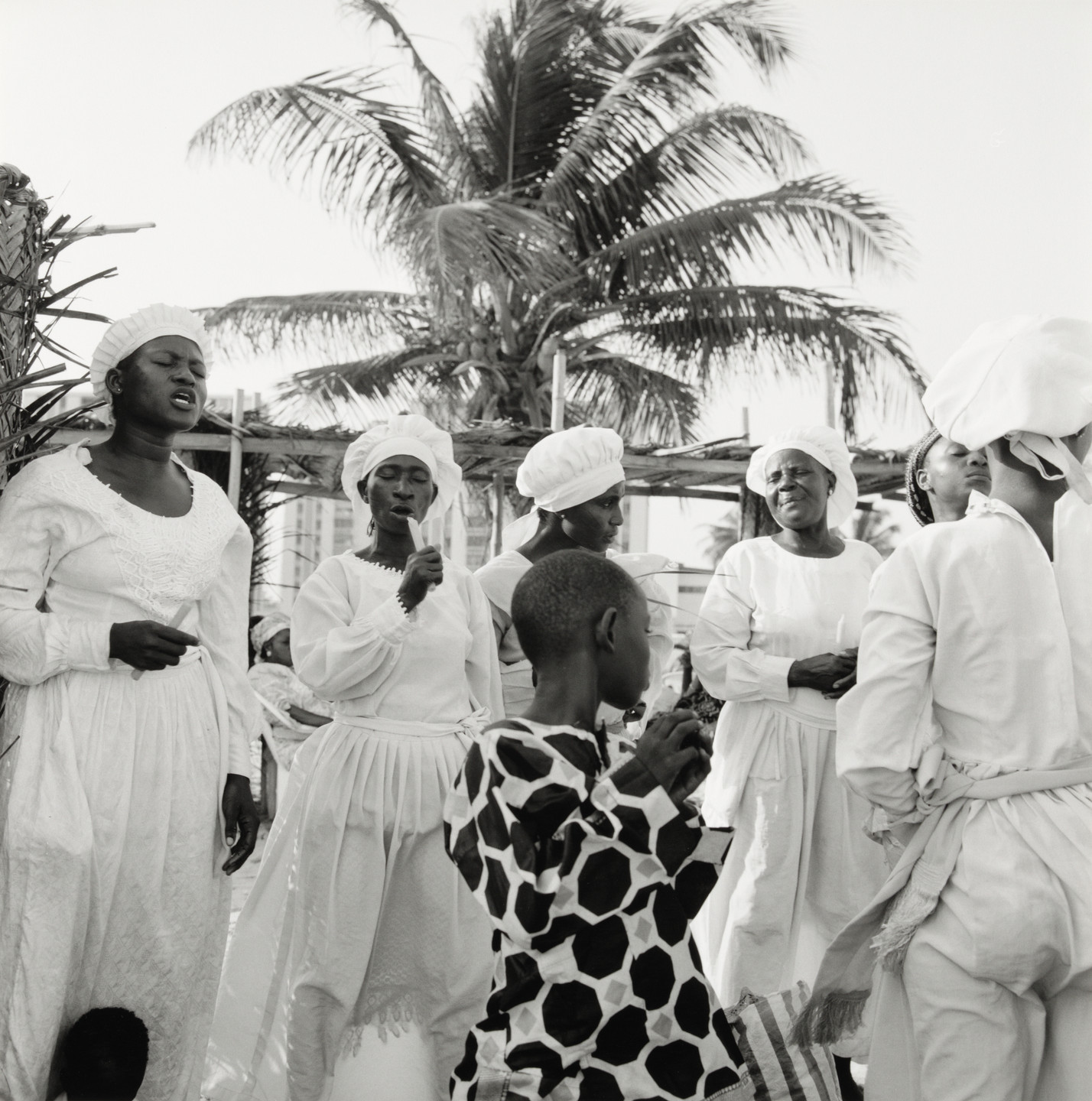 Akinbode Akinbiyi. Bar Beach, Victoria Island, Lagos from the series Sea Never Dry. 2006
