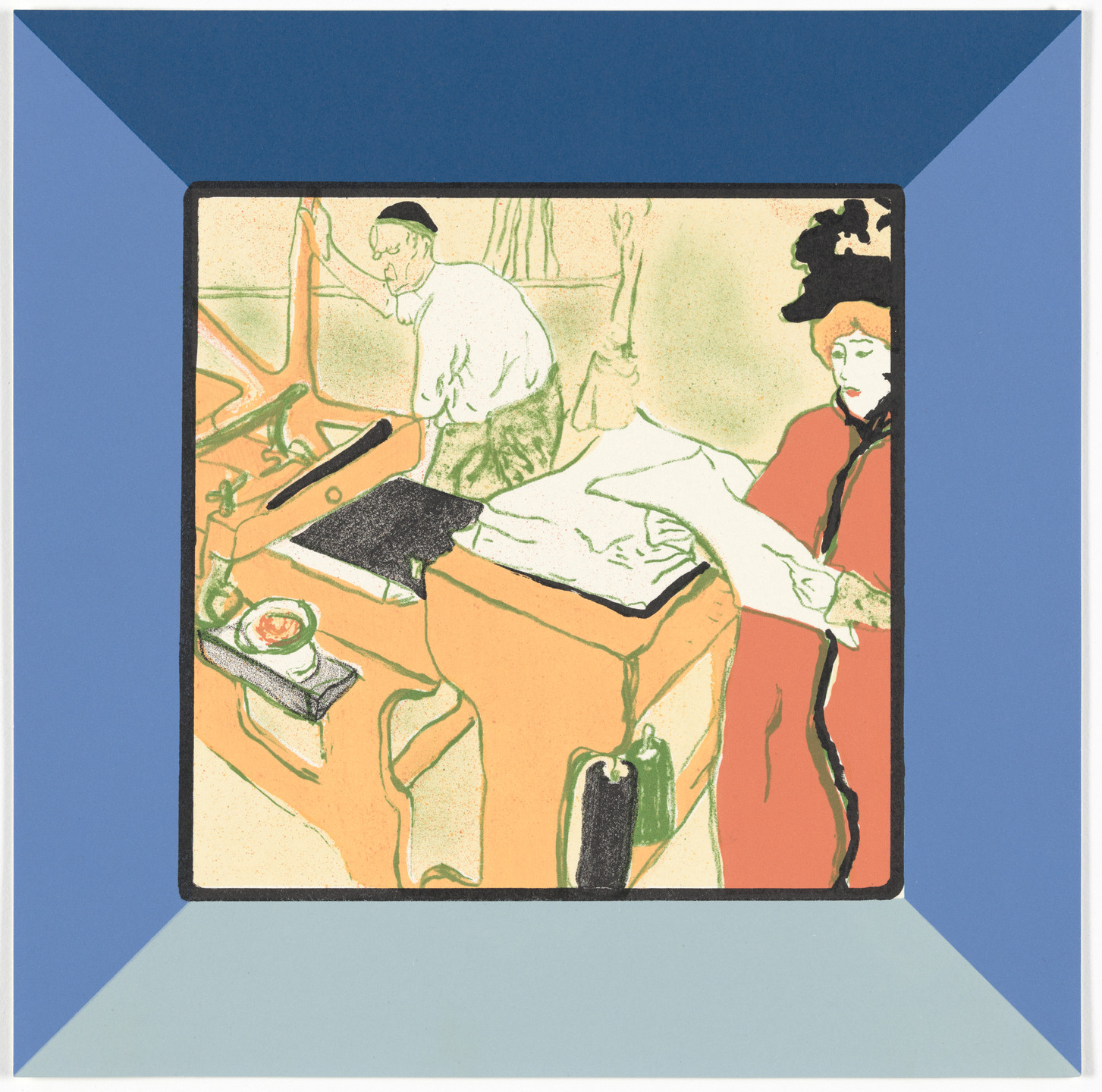 Miriam Schapiro. Shrine. 1964