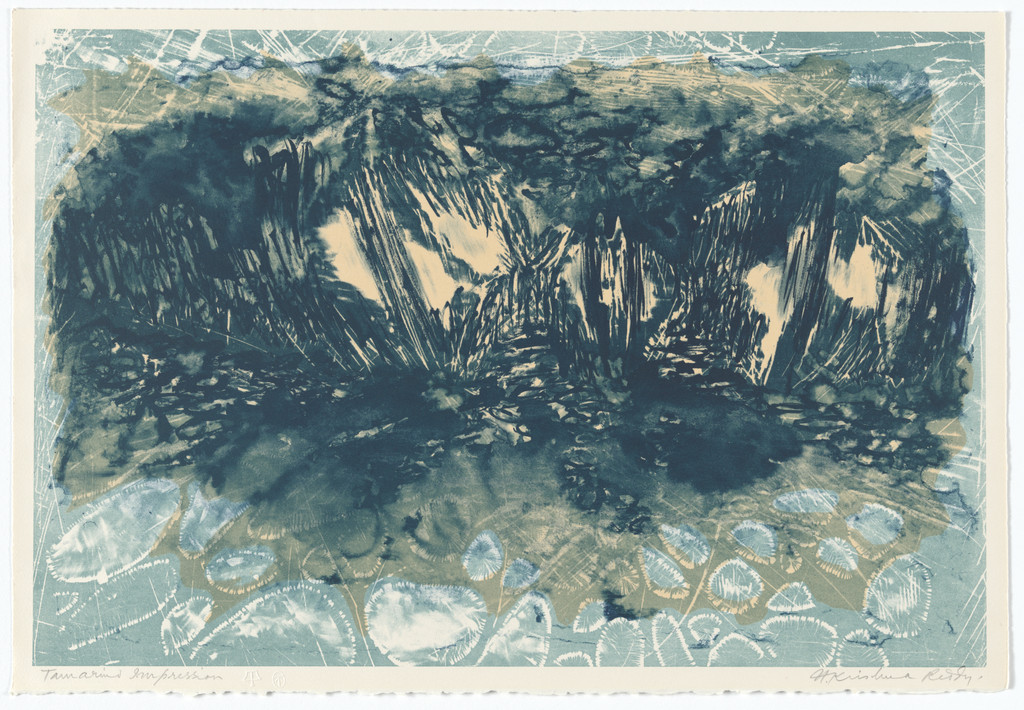 Landscape, N. Krishna Reddy, 1965