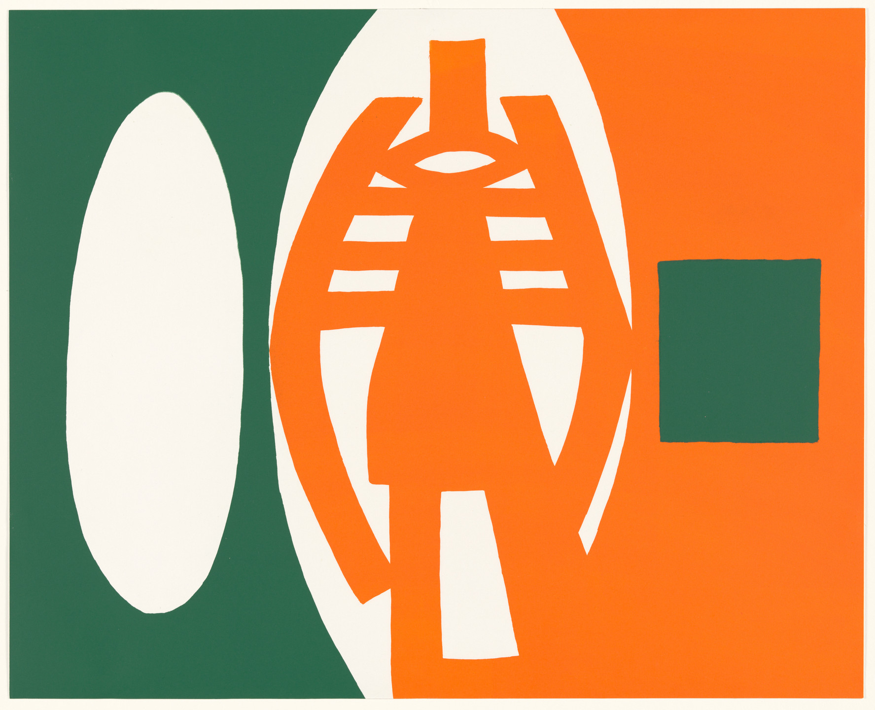 George Sugarman. The Second Green, White and Orange. 1965 | MoMA