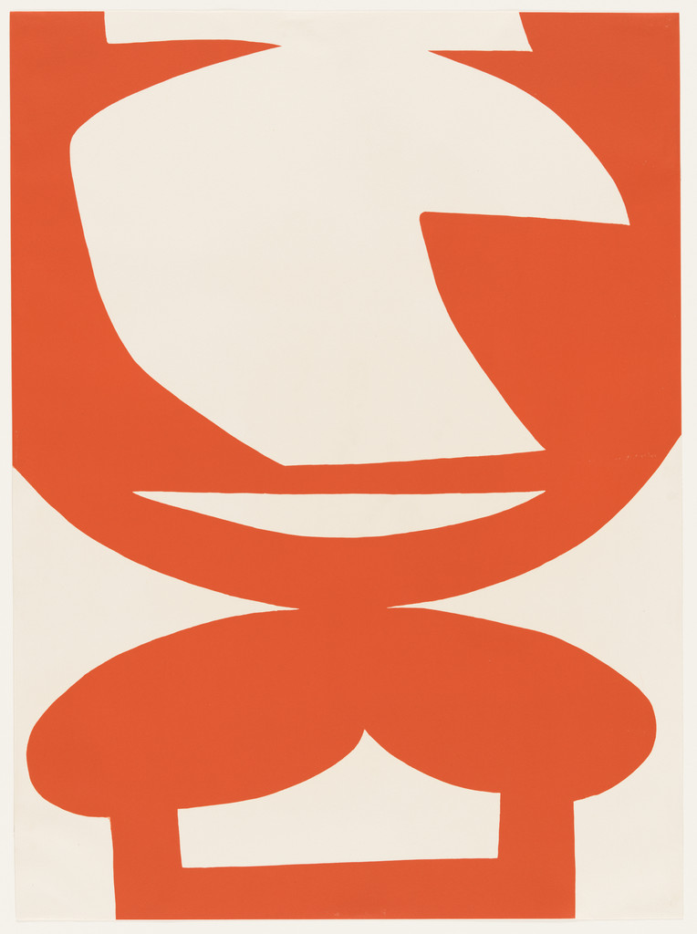 Orange and White