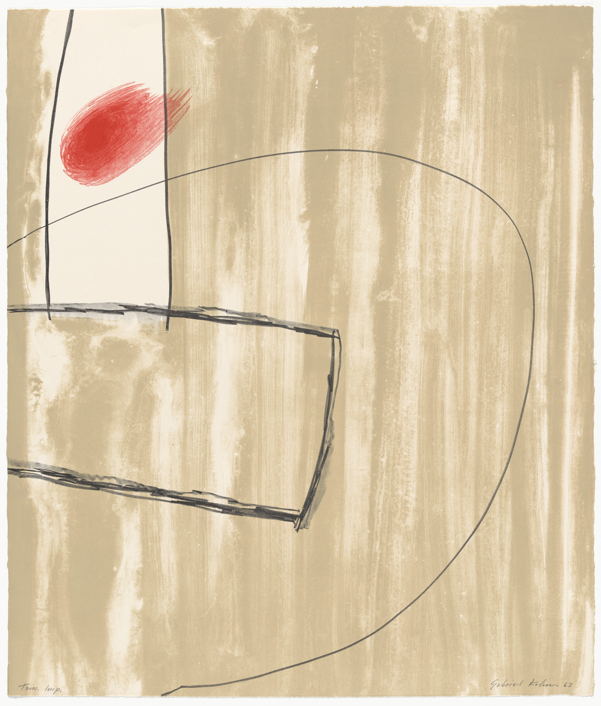 Gabriel Kohn. Untitled. 1963