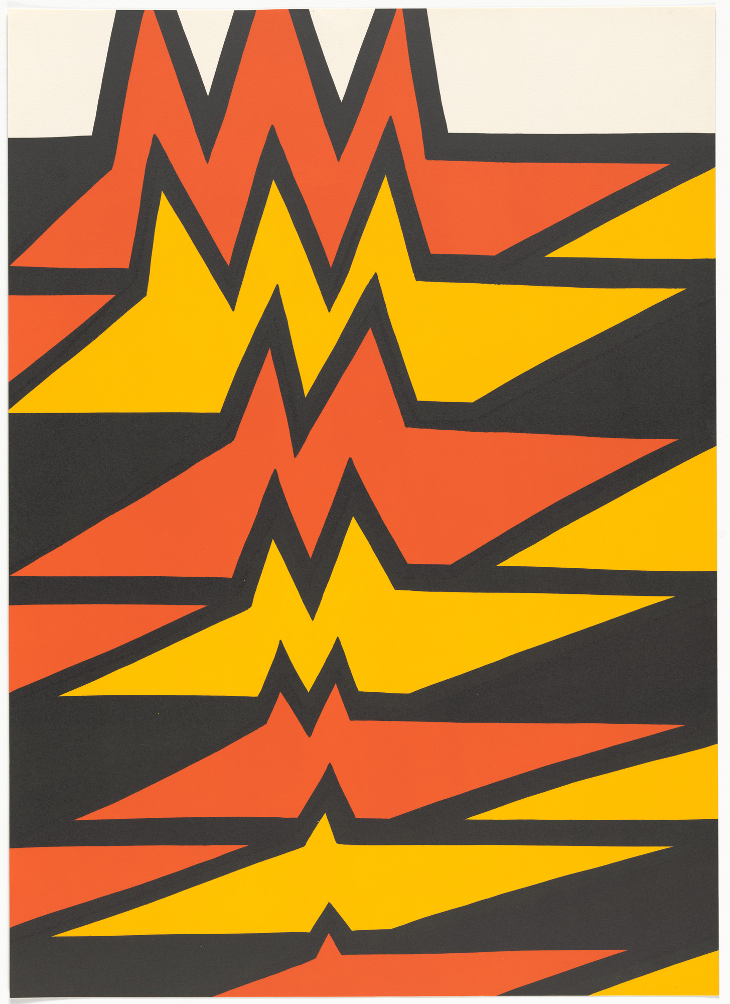 Nicholas Krushenick. Untitled