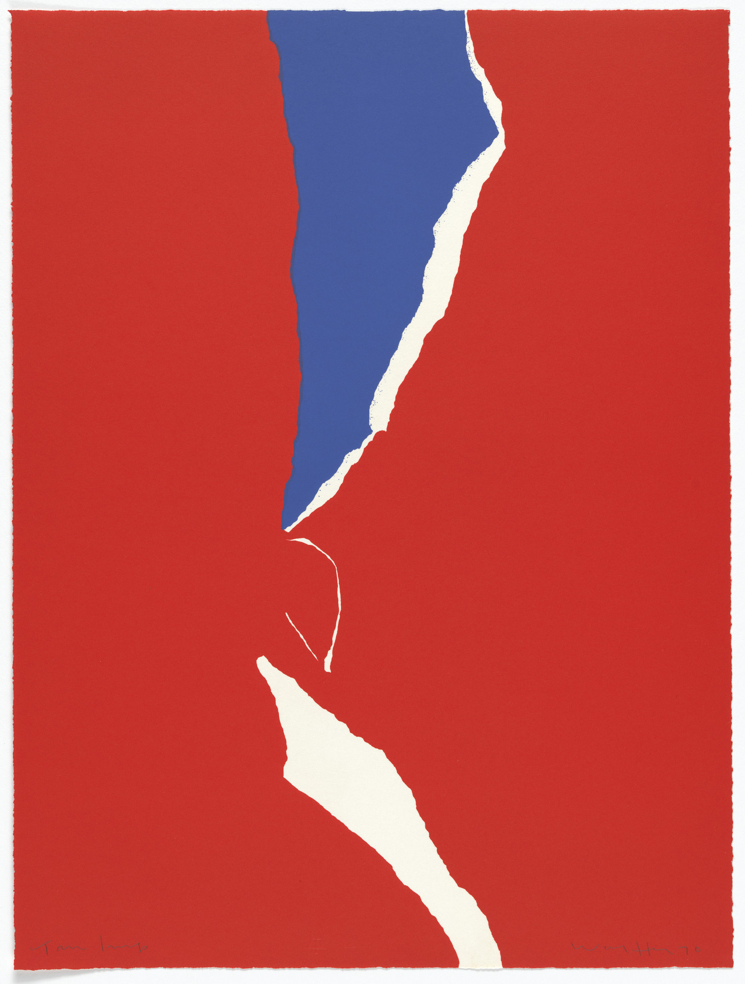 Emerson Woelffer. Tri-Color