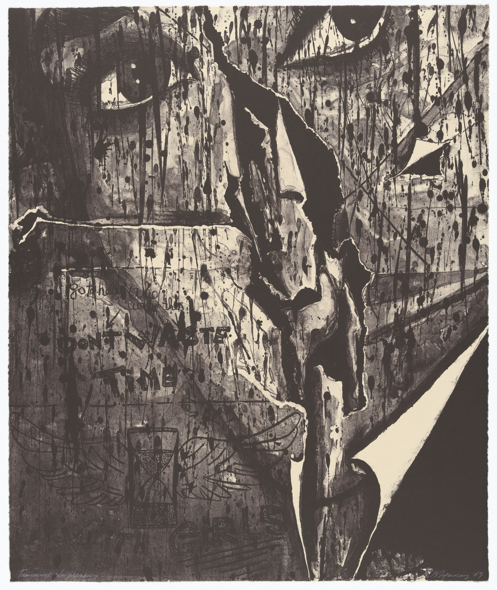 Burhan Dogancay. Untitled