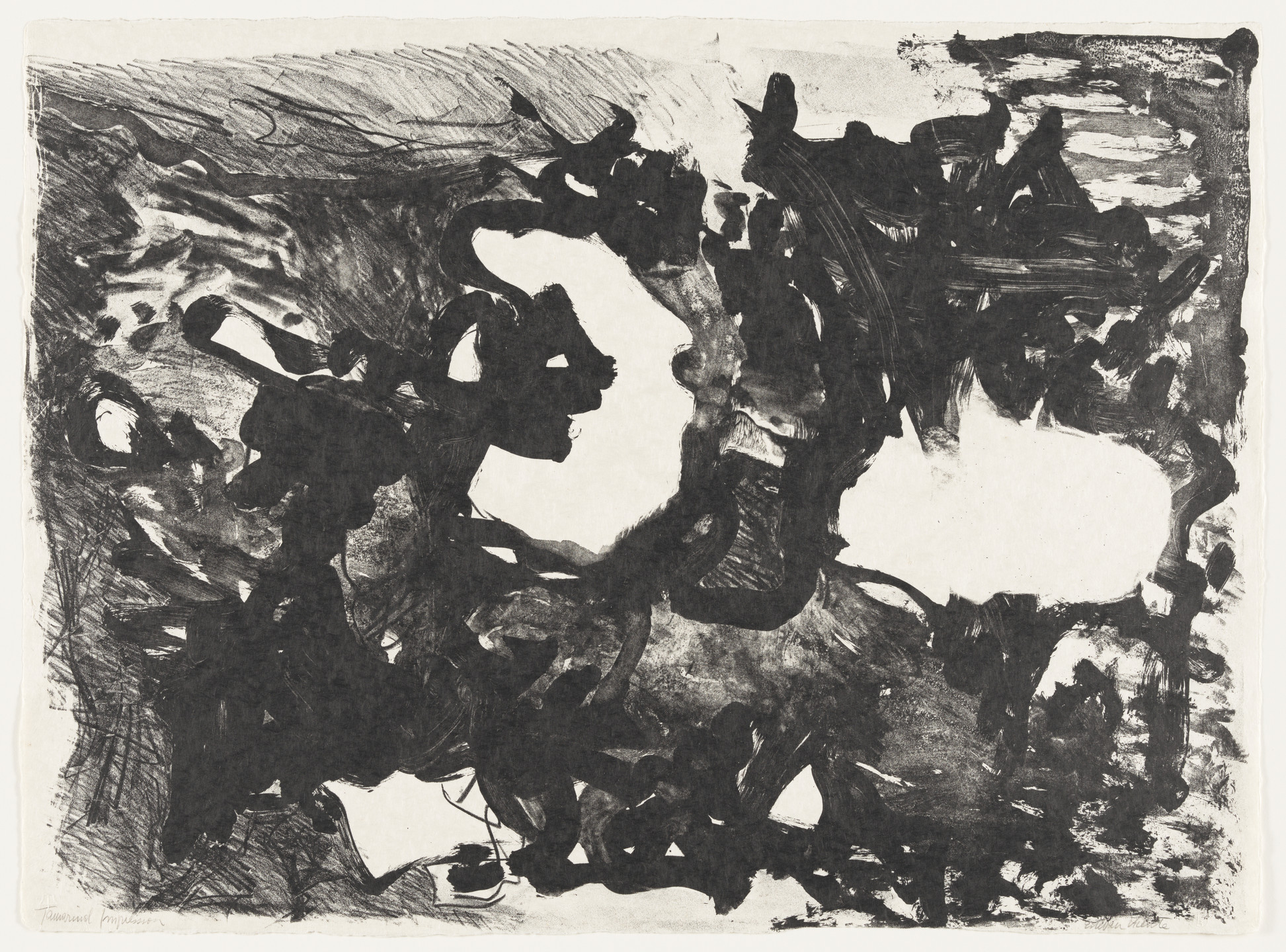 Esteban Vicente. Untitled. 1961