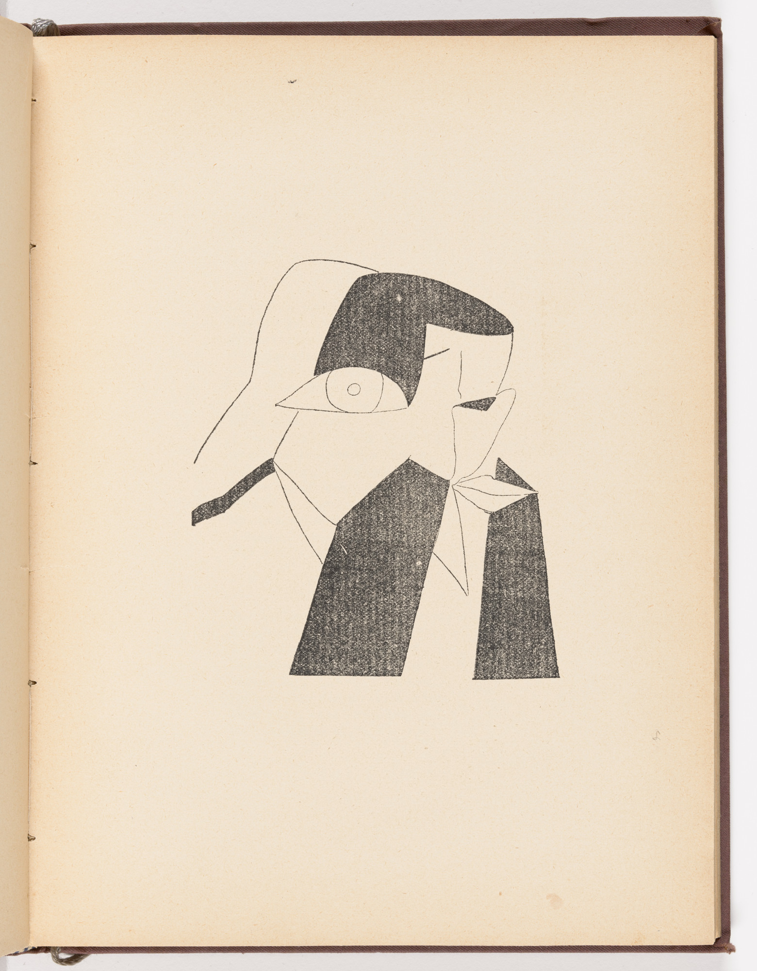 Vladimir Burliuk. Plate (page 57) from Futuristy. Pervyi zhurnal' russkikh' futuristov' ( Futurists: First Journal of the Russian Futurists ) no. 1-2