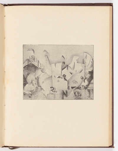 Plate (facing page 96) from Futuristy. Pervyi zhurnal' russkikh' futuristov' (Futurists: First Journal of the Russian Futurists) no. 1-2