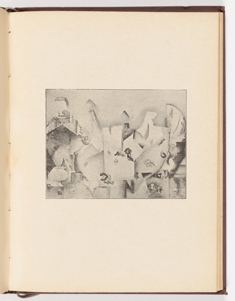 Plate (facing page 96) from Futuristy. Pervyi zhurnal' russkikh' futuristov' (Futurists: First Journal of the Russian Futurists) no. 1-2 by Alexandra Exter