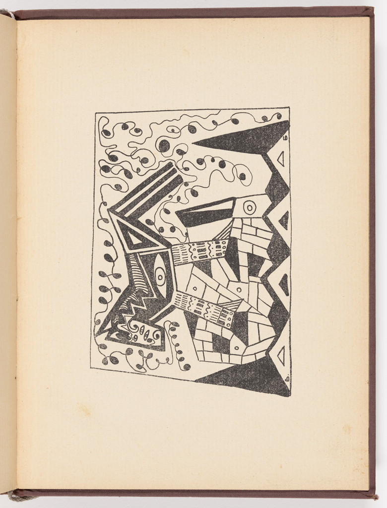 Plate (page 159) from Futuristy. Pervyi zhurnal' russkikh' futuristov' (Futurists: First Journal of the Russian Futurists) no. 1-2 by Vladimir Burliuk