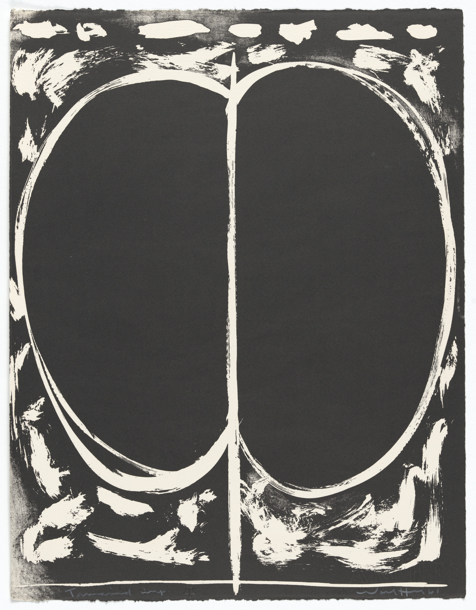Emerson Woelffer. Untitled
