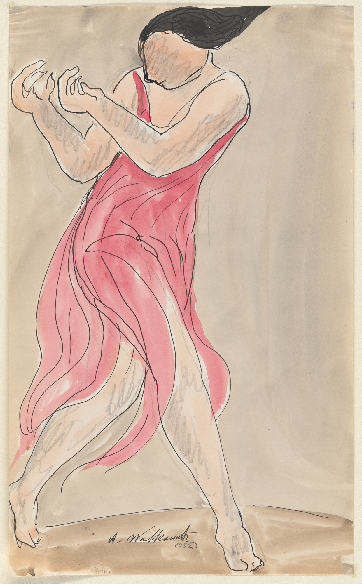 Abraham Walkowitz. Isadora Duncan