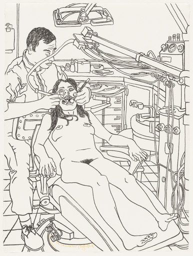Nude in the Dentist Chair