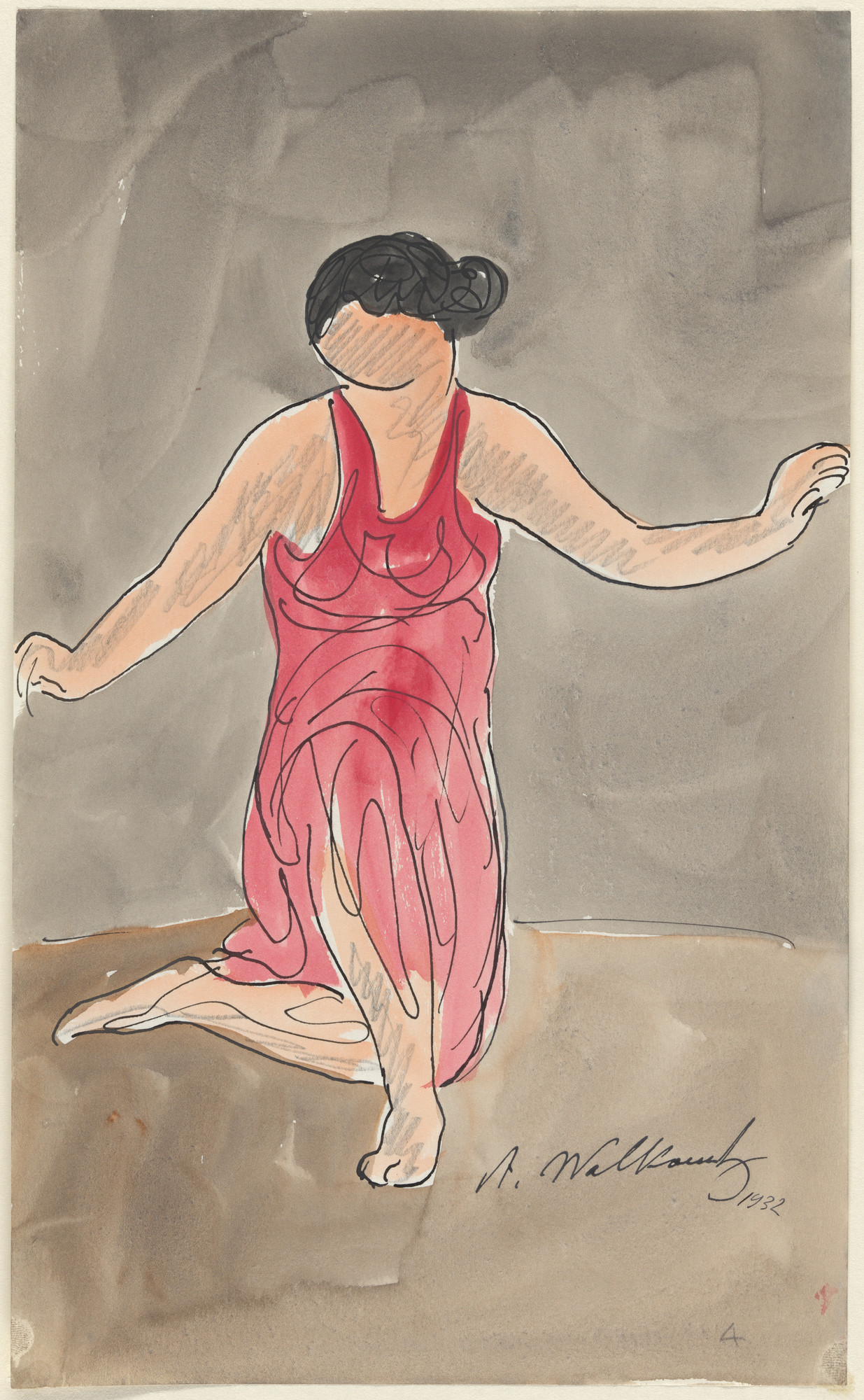 Abraham Walkowitz. Isadora Duncan