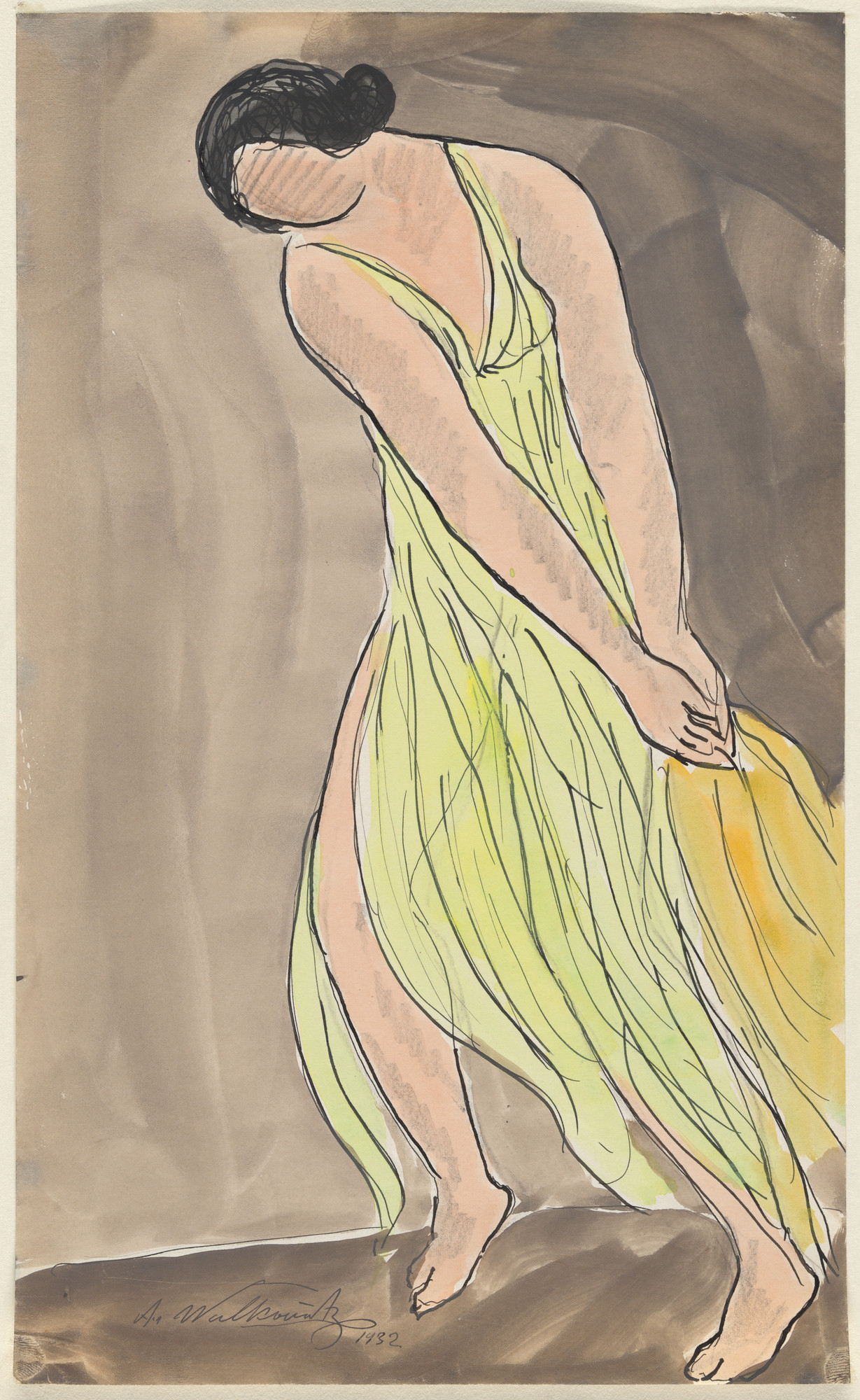 Abraham Walkowitz. Isadora Duncan