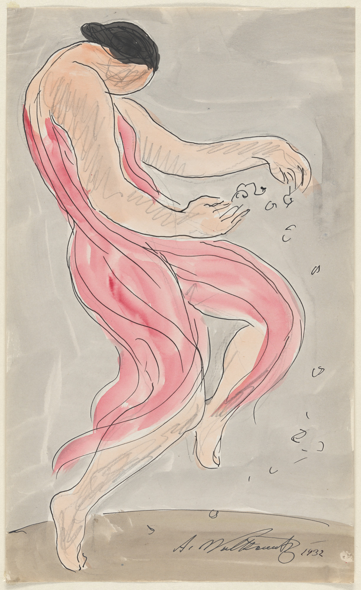Abraham Walkowitz. Isadora Duncan