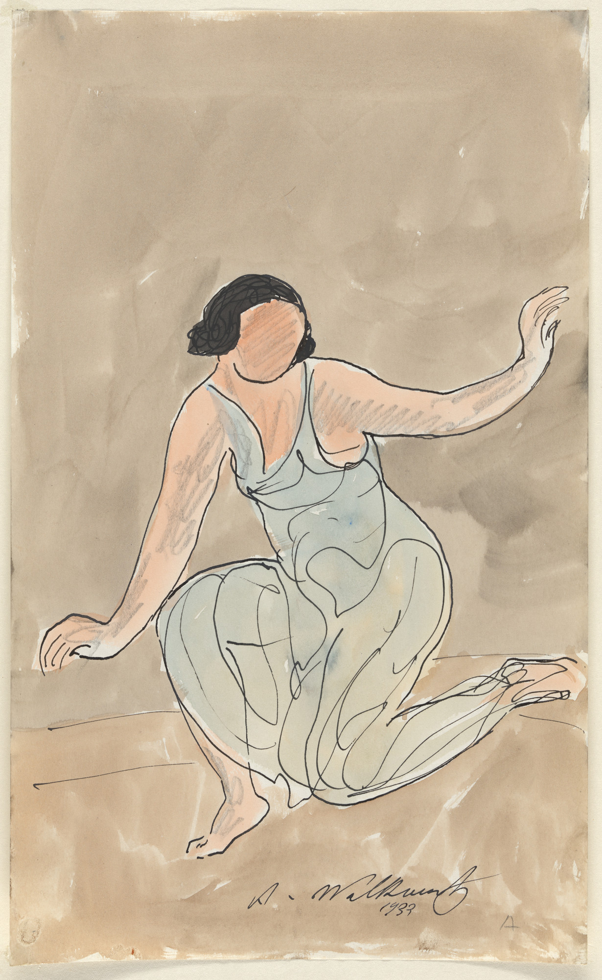 Abraham Walkowitz. Isadora Duncan