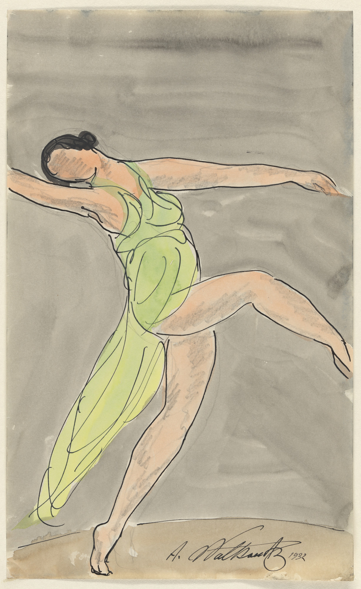 Abraham Walkowitz. Isadora Duncan