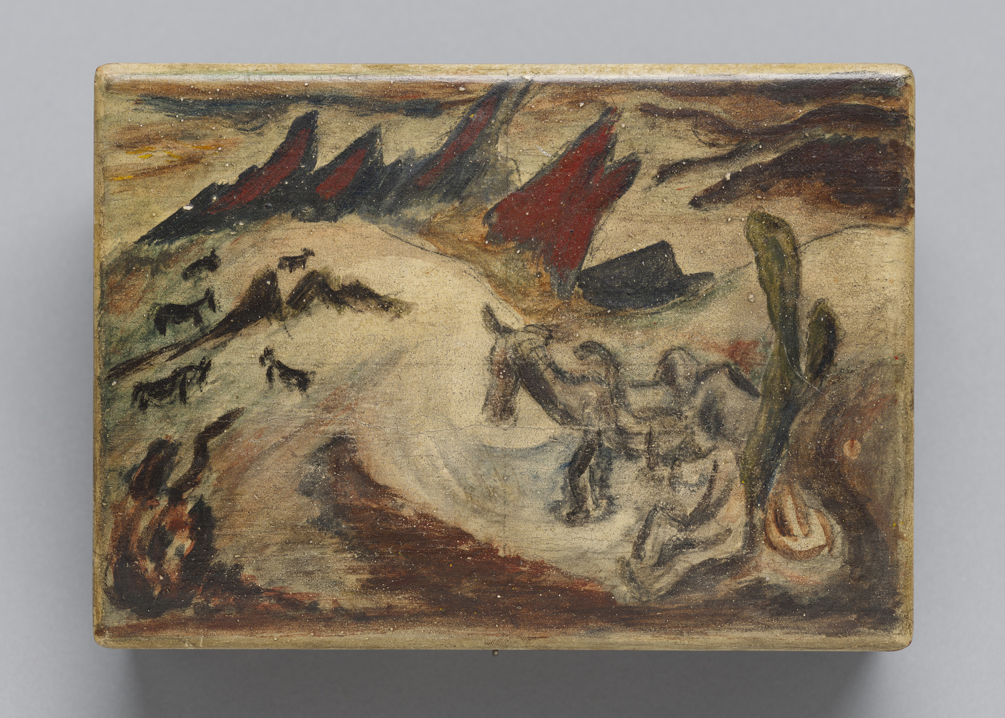 Jackson Pollock. Untitled (Western Scene). c. 1930-33