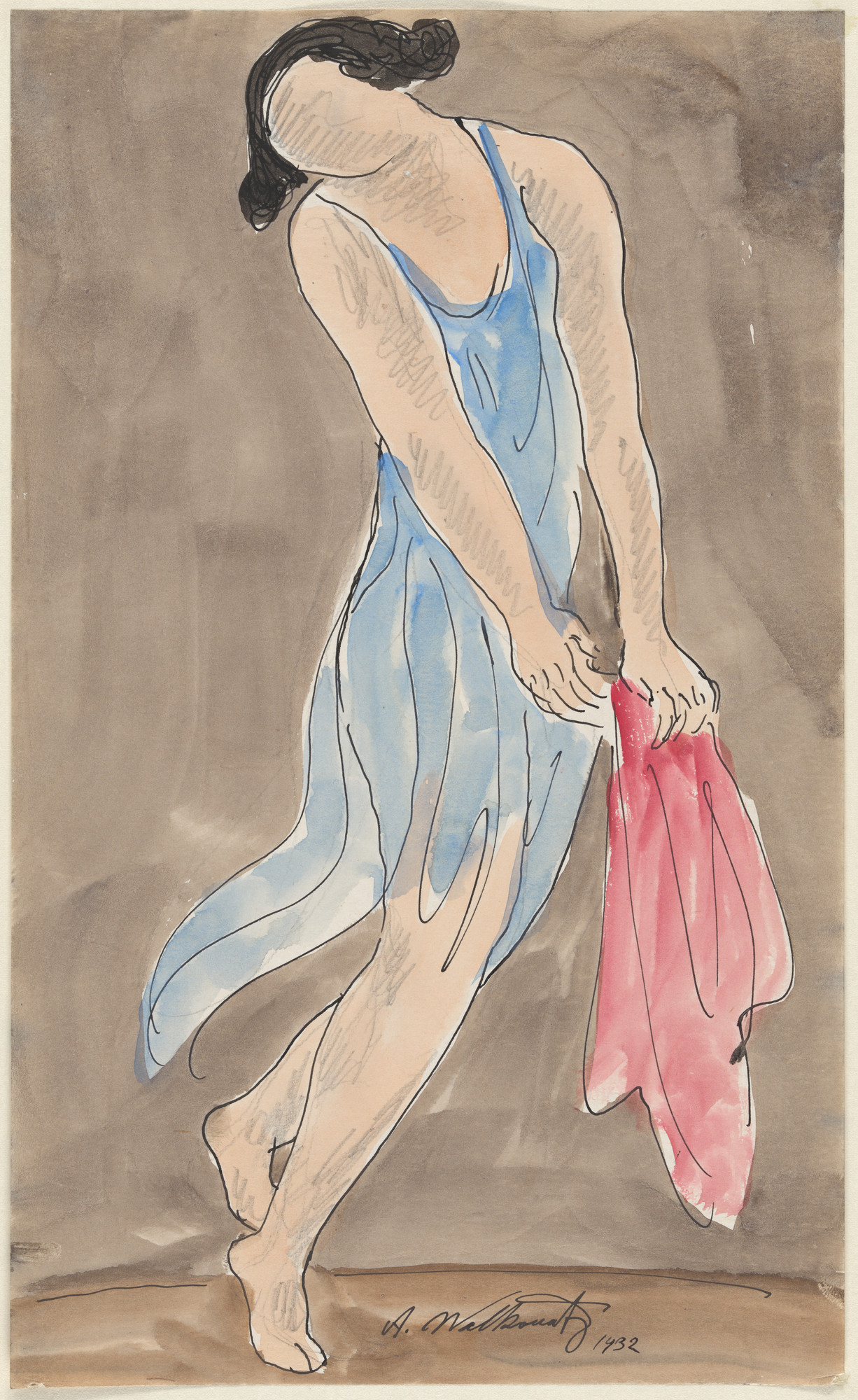 Abraham Walkowitz. Isadora Duncan