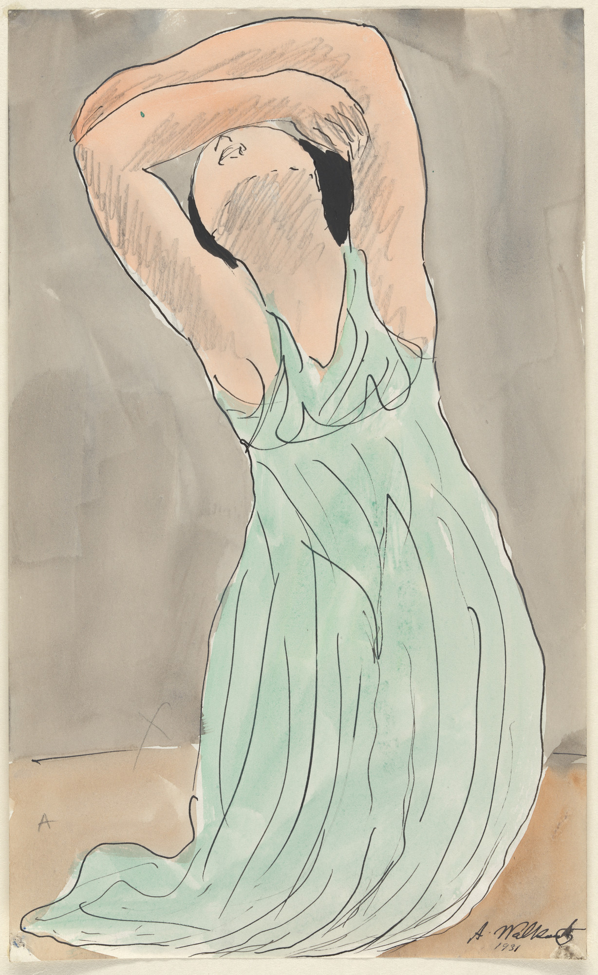 Abraham Walkowitz. Isadora Duncan