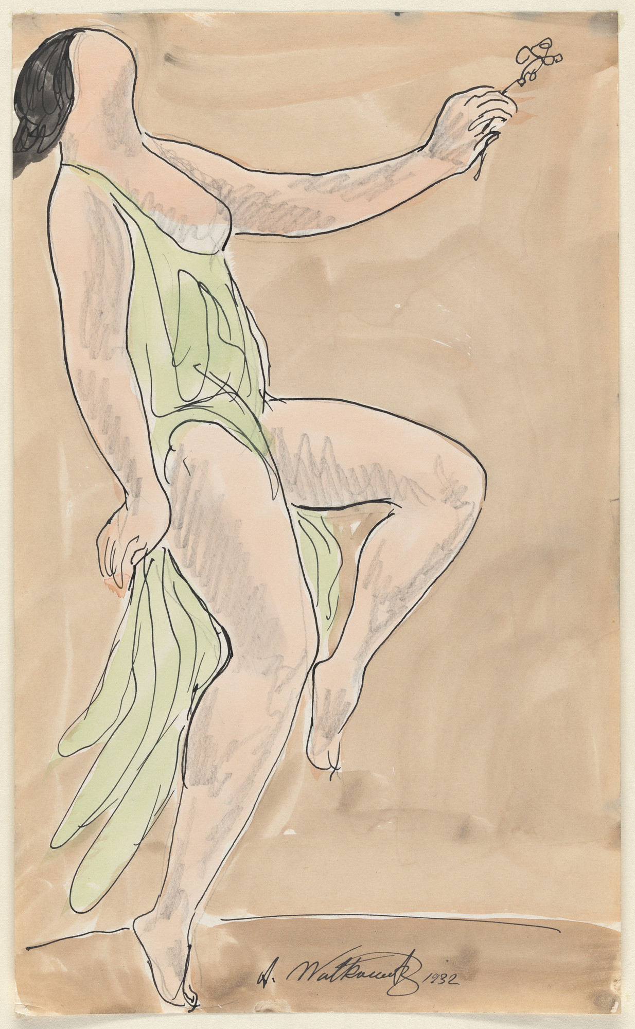 Abraham Walkowitz. Isadora Duncan