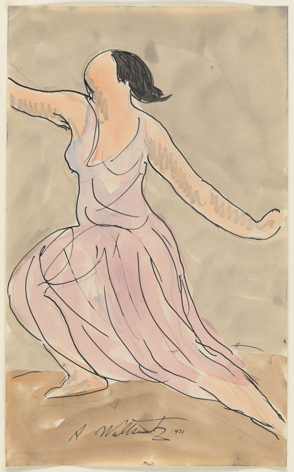 Abraham Walkowitz. Isadora Duncan