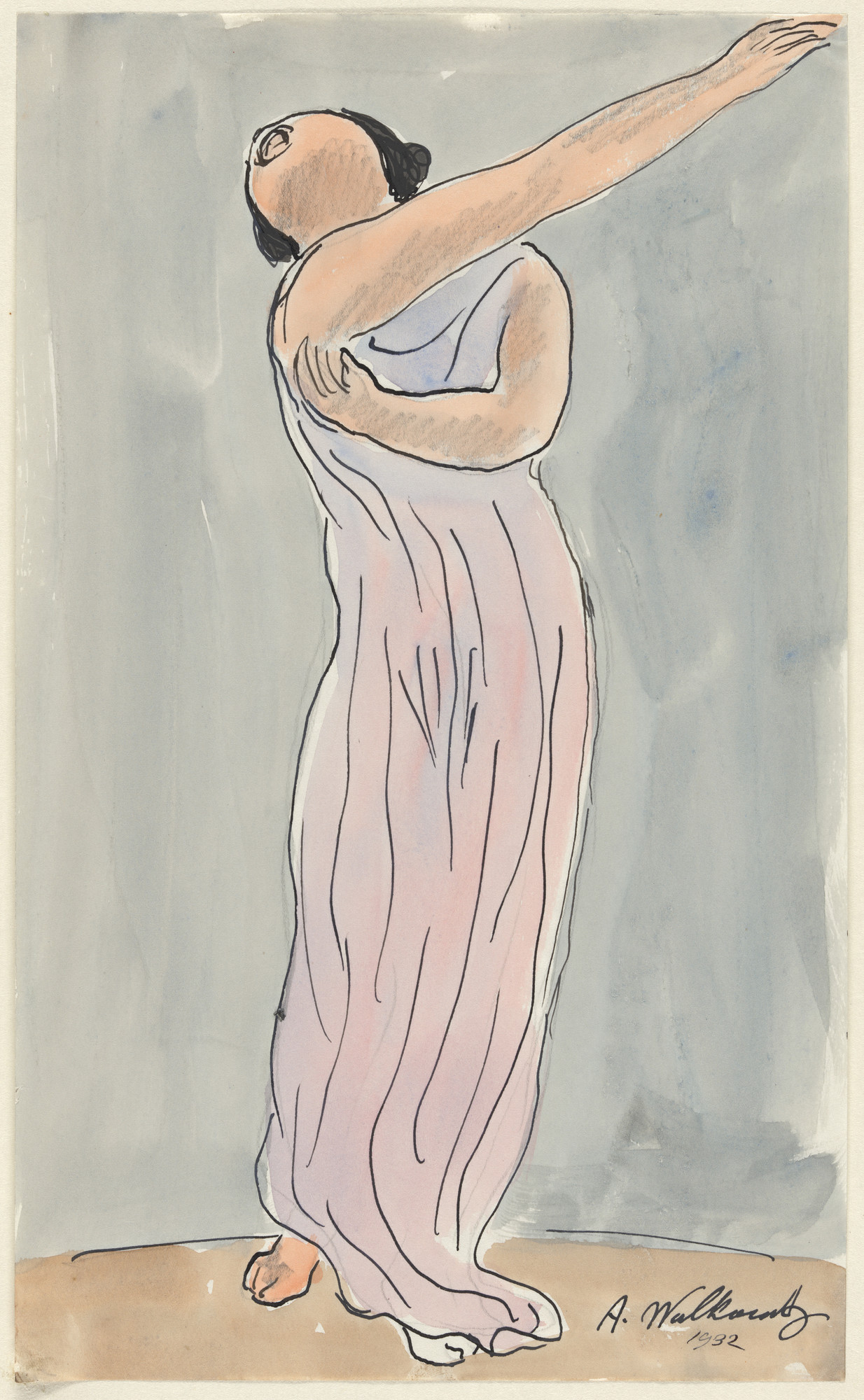 Abraham Walkowitz. Isadora Duncan