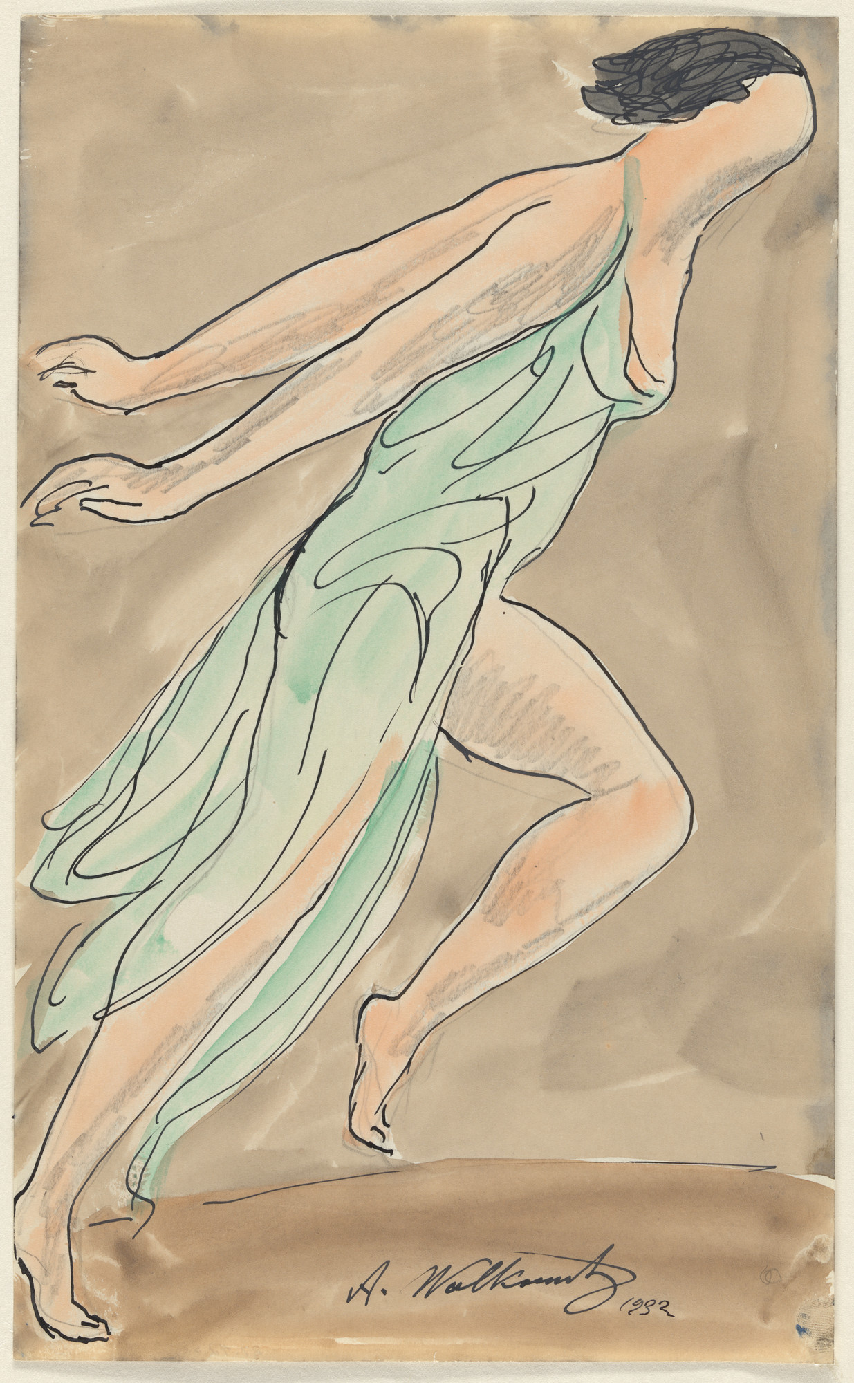 Abraham Walkowitz. Isadora Duncan