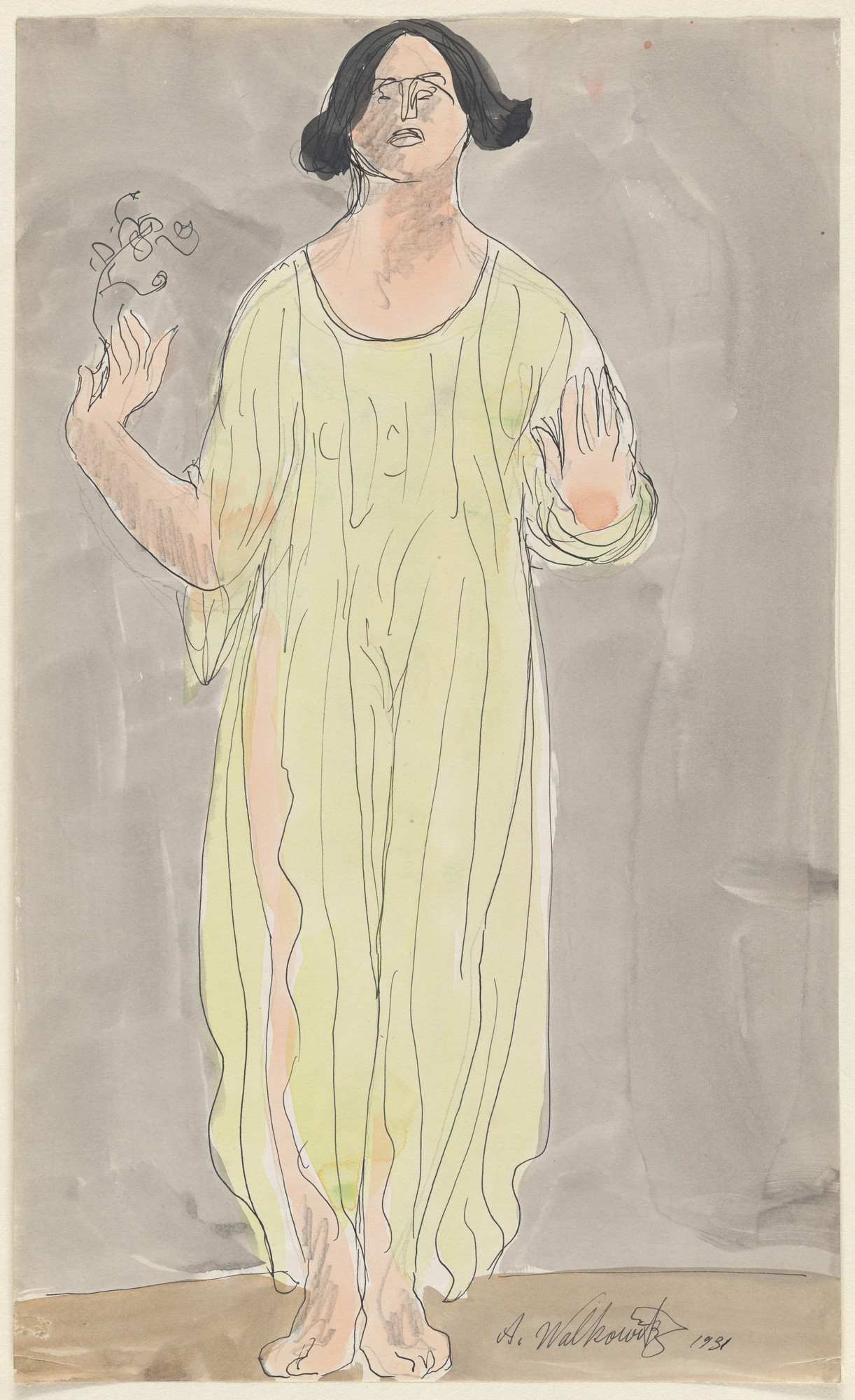 Abraham Walkowitz. Isadora Duncan